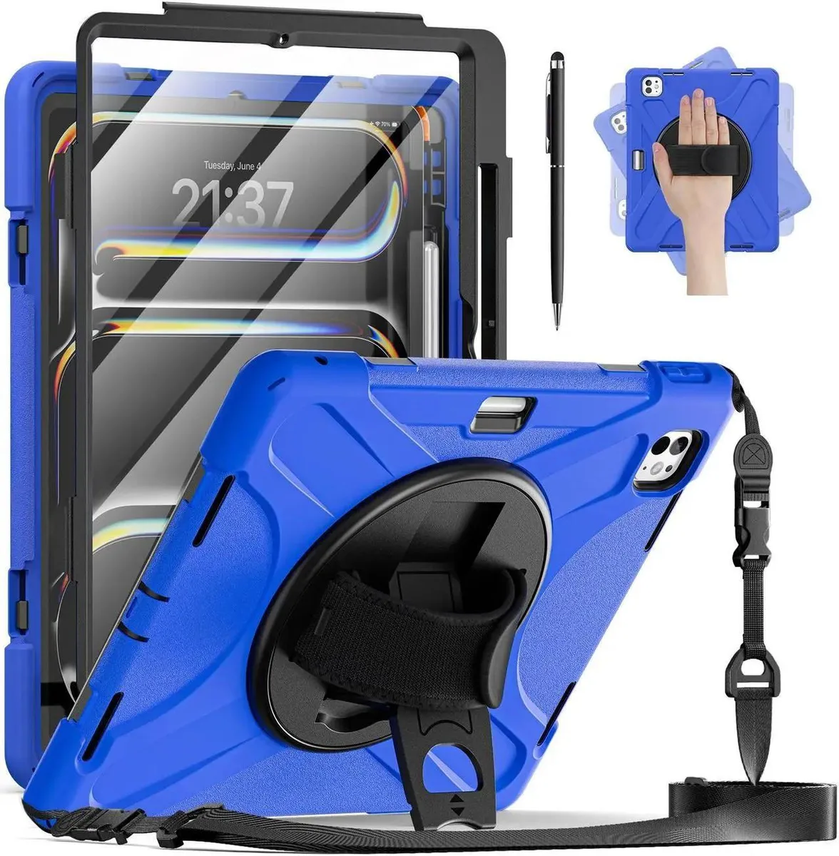 BONAEVER BONAEVER A3360/A3361/A3362 iPad Pro 13 2025/2024 case blue — product photo