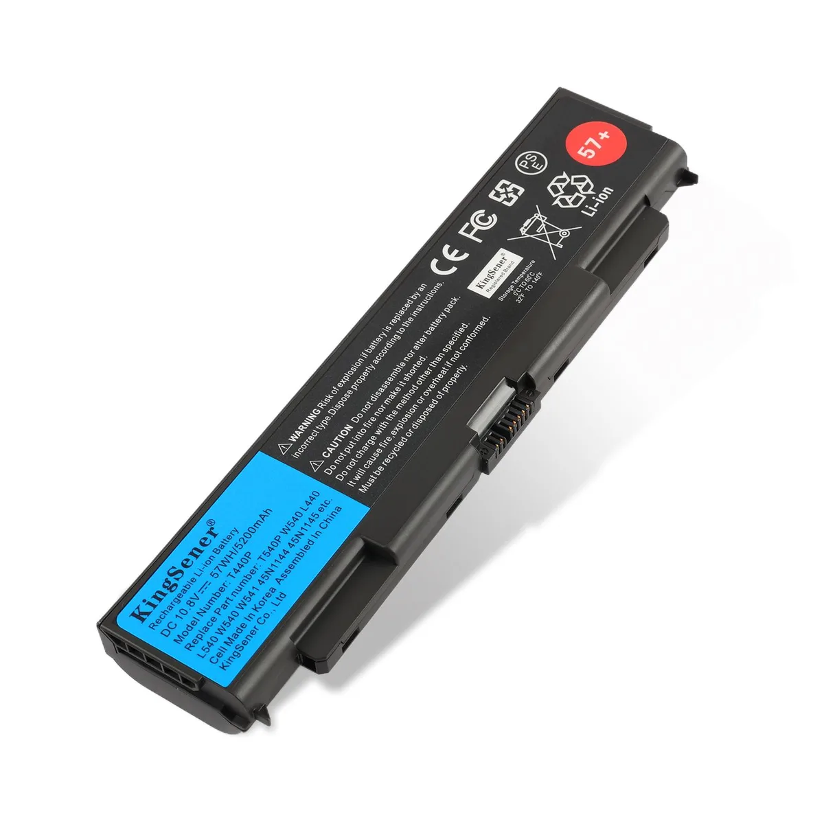 KingSener KingSener T440P 57Wh 10.8V laptop battery — product photo