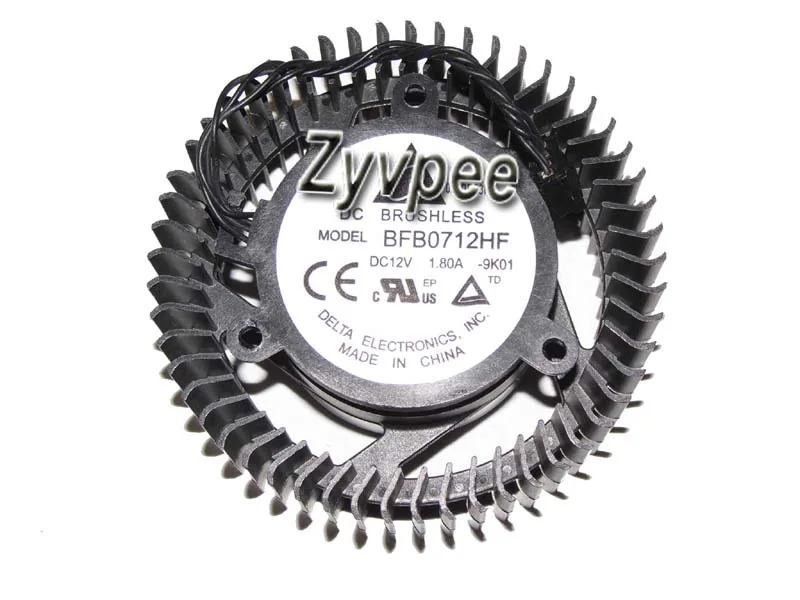 Zyvpee Zyvpee BFB0712HF 9K01 12V 1.8A 4 Pin VGA Fan for GTX465 470 560 480 — product photo
