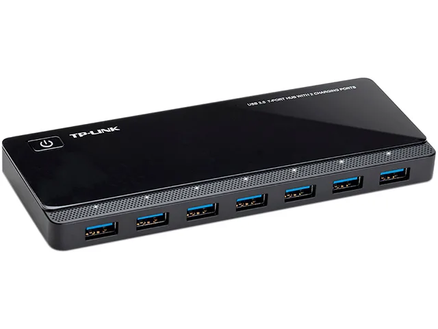 TP-Link TP-Link UH720 USB 3.0 hub with 7 data ports and 2 charging ports — product photo