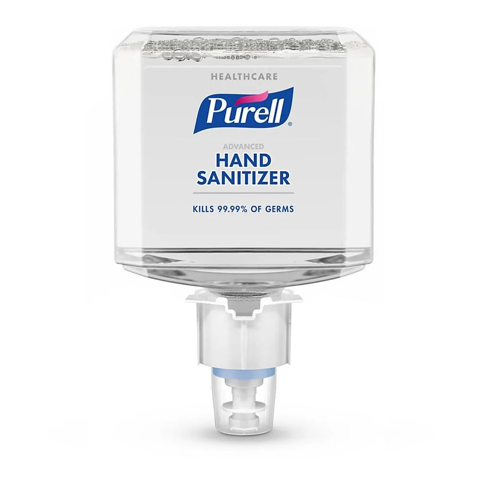 GOJO GOJO 5053-02 Purell Healthcare Advanced Foam Hand Sanitizer Refill ES4 40.58 Oz — product photo