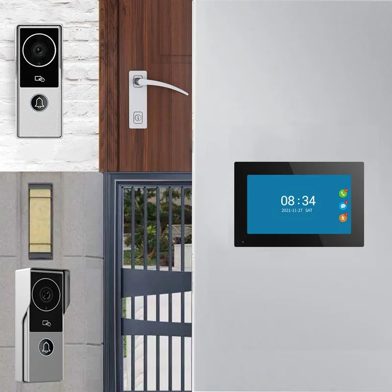 visiPower visiPower 7" 1080P Video Doorbell Intercom System 2 Door + 1 Monitor — product photo