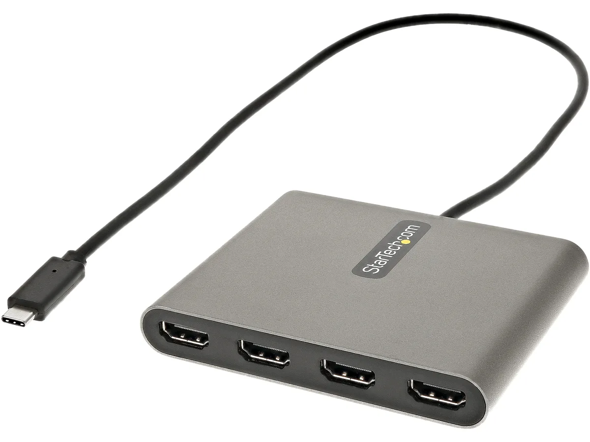 STARTECH STARTECH USBC2HD4 USB display adapter 4 HDMI 1080p 60Hz — product photo