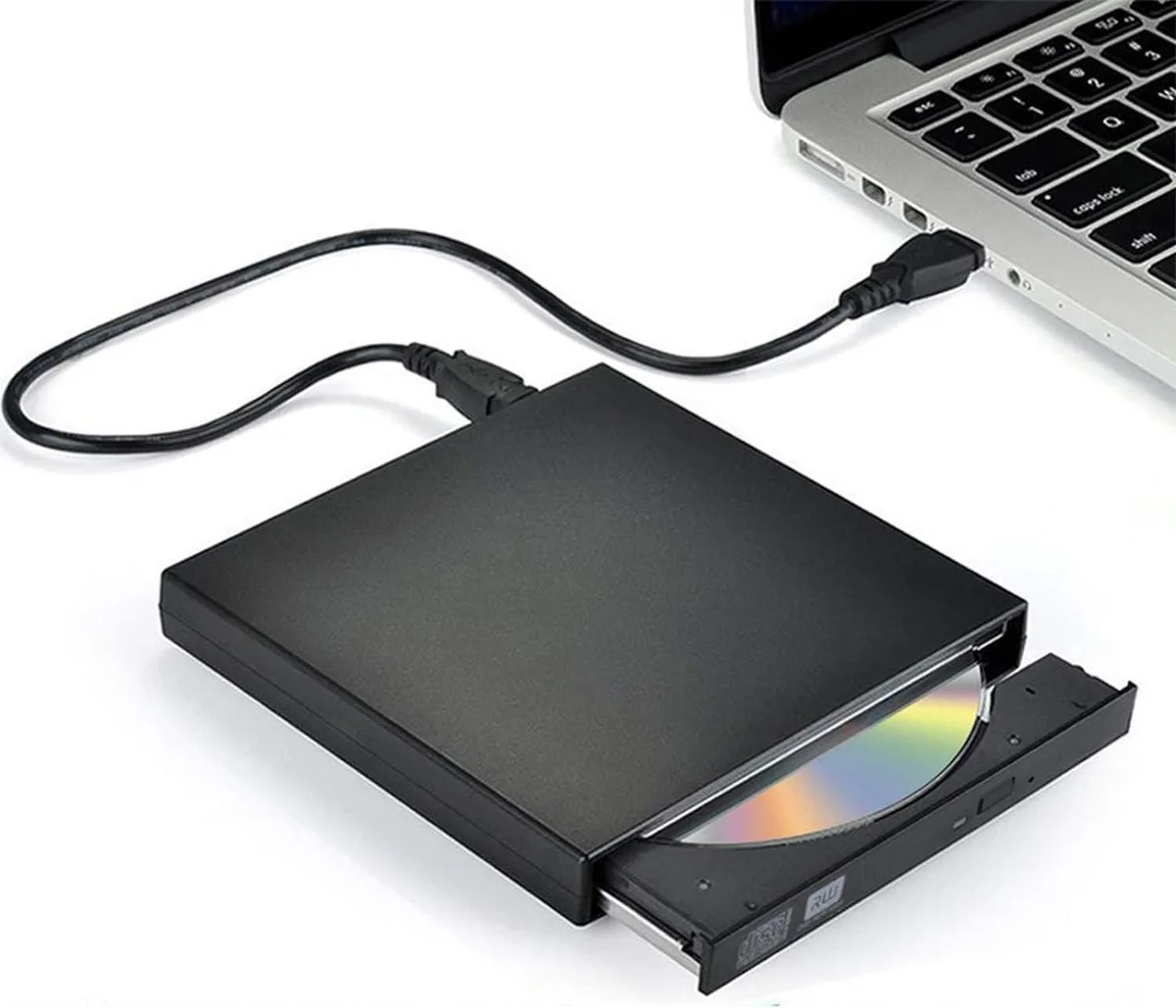 FANTEC FANTEC External Blu-ray &amp; HD DVD Player USB 2.0 Black — product photo