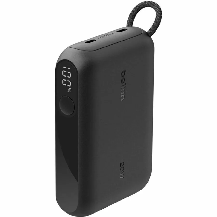Belkin Belkin BoostCharge BPB027fqBK 10000 mAh power bank 20W 2x USB-C display — product photo