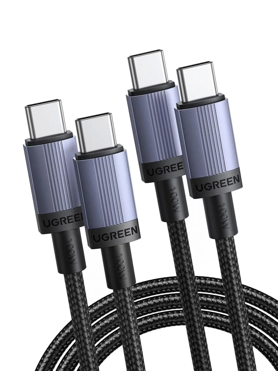 UGREEN 100W USB-C Cable 2-Pack 3.3FT — product photo