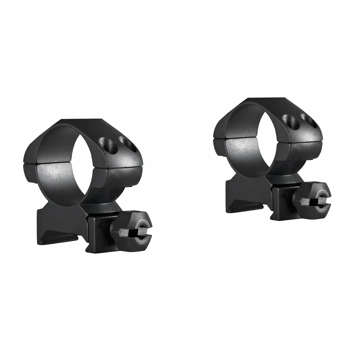 Hawke Sport Optics Hawke Sport Optics 23001 Precision Steel Weaver Rings 1-Inch Medium 2-Pack Matte Black — product photo