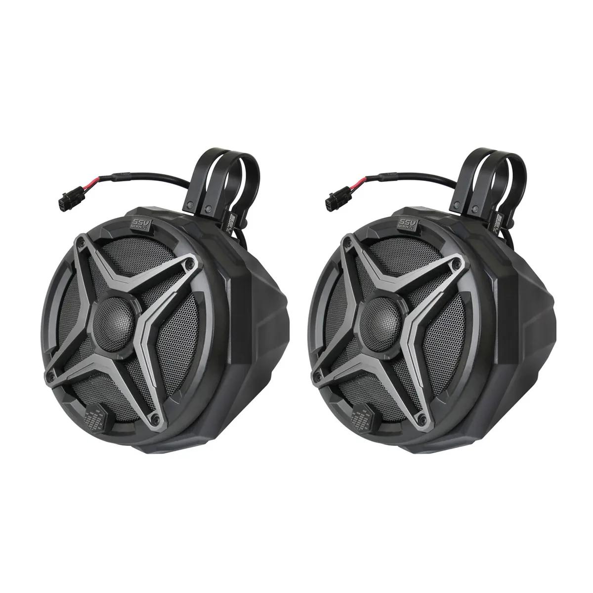 SSV Works SSV Works US2-C65A-200 6.5" Cage Mount Pods 2.0" Clamps car speaker — product photo