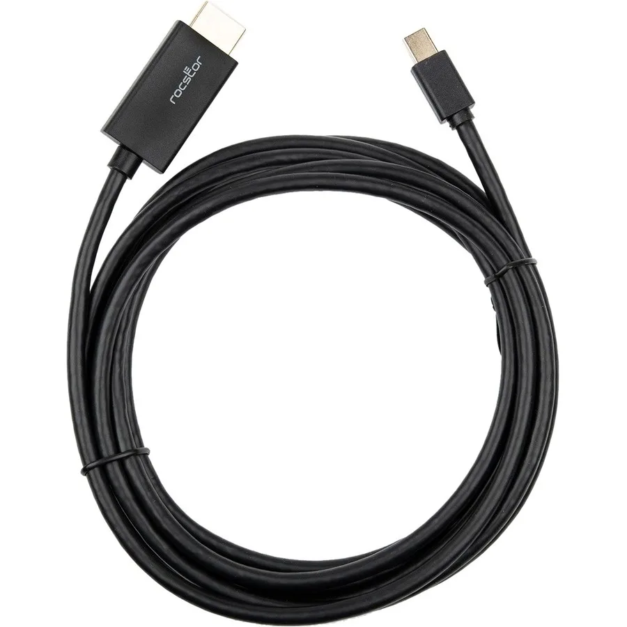 Rocstor Rocstor Y10C197-B1 10 ft Mini DisplayPort to HDMI cable 4K 30Hz — product photo