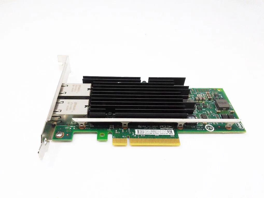 Intel Intel X540-T2 10G dual-port PCIe network card — product photo