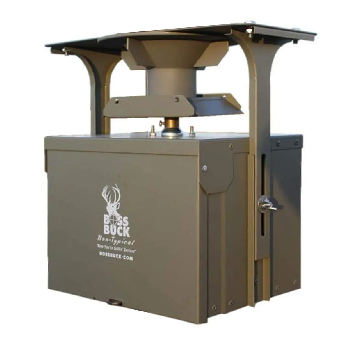 Silver metal motor housing with timer bracket and mounting plate