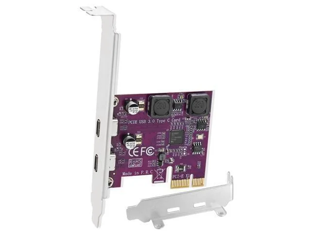 LORDWORLD LORDWORLD FS-U302C-Pro 2-port 5Gbps USB-C PCIe x1 card — product photo
