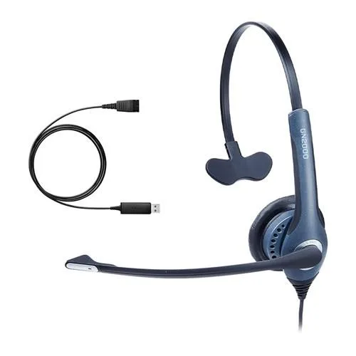 Jabra Enterprise Products Jabra Enterprise Products GN2020 Mono Wired NC Headset with Link 230 USB Adapter — product photo