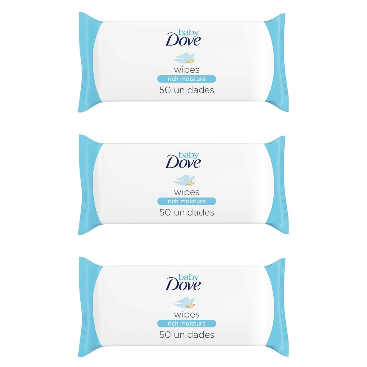 Dove Dove Baby Wipes 3 Pack skin care — product photo