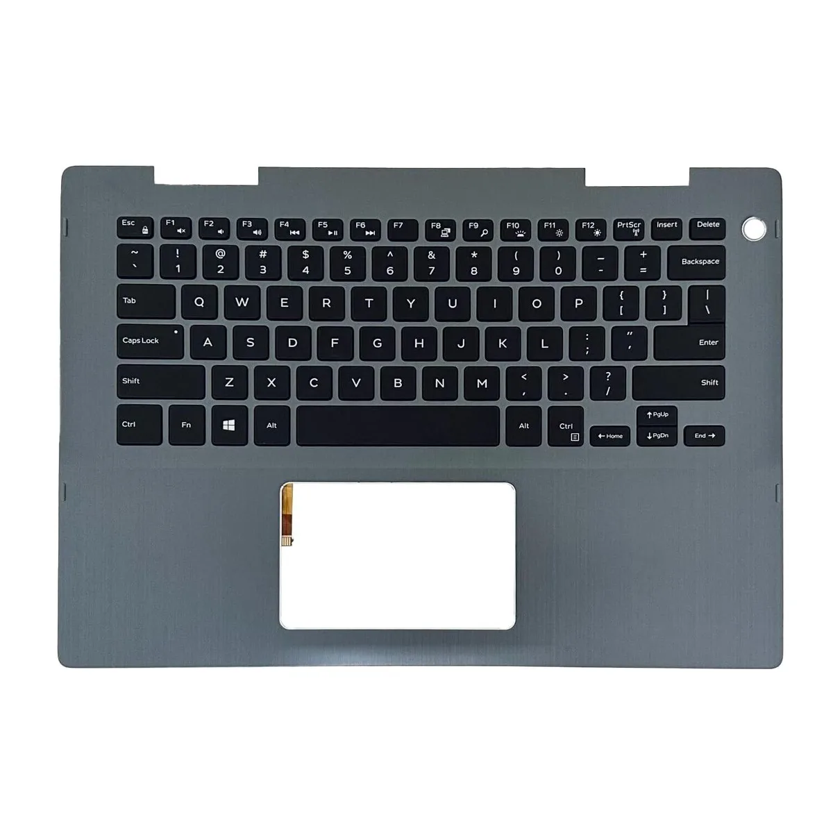 BESIGN BESIGN Palmrest Upper Case Backlit Keyboard Gray Dell Inspiron 14 5481 5482 5485 5491 09VMHF 9VMHF — product photo