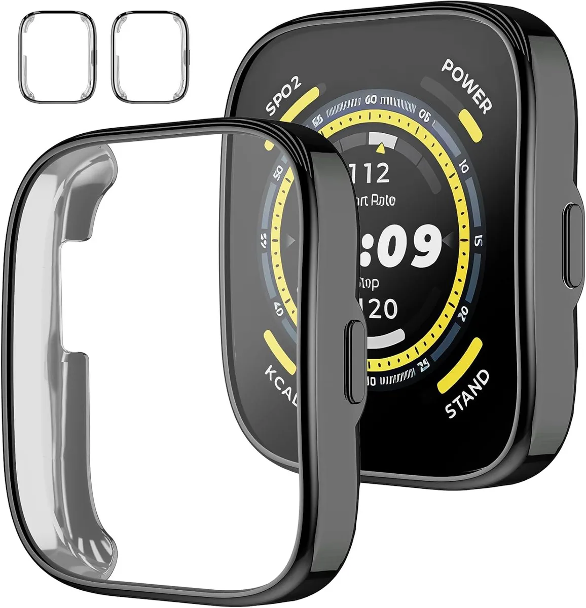 ETEIZU ETEIZU 2-Pack Screen Protector Case for Amazfit Bip 5 accessory — product photo