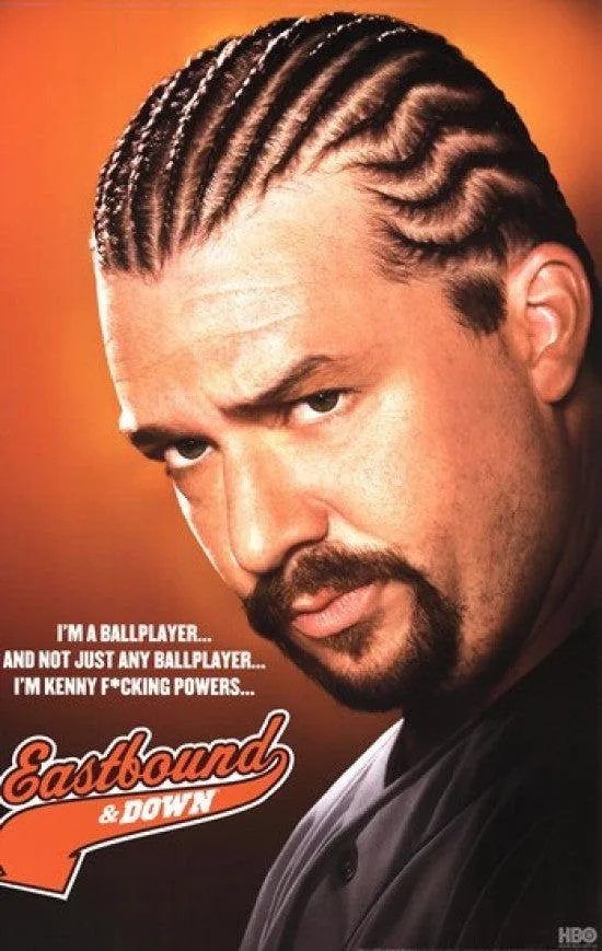 Poster print of Kenny Powers from Eastbound & Down, 22 by 34 inches, premium heavy stock paper