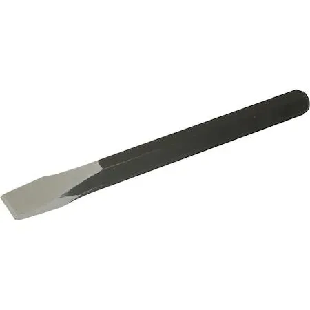 Dynamic cold chisel, 10 inch black phosphate steel