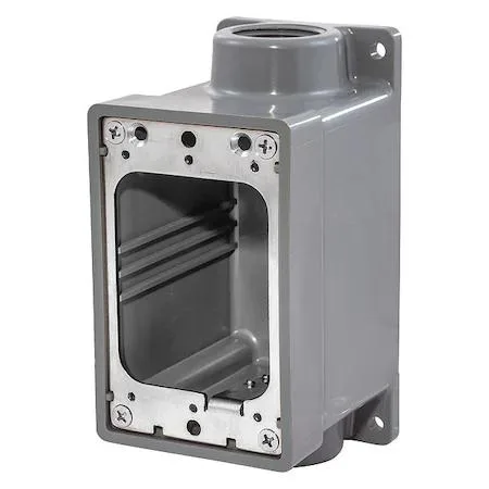 Hubbell Incorporated Hubbell Incorporated HBL6083 30 cu in FD Electrical Box Gray — product photo