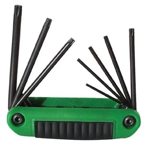 Eklind Eklind Ergo-Fold Torx Key 8-Piece Set T8 T10 T15 T20 T25 T27 T30 T40 25581 — product photo