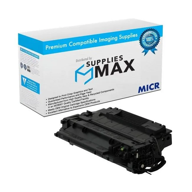 SuppliesMax SuppliesMax HP CE255A-MICR Compatible MICR Toner Cartridge 6000 Pages — product photo