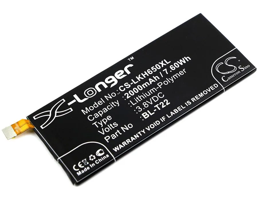 Rectangular replacement battery pack with black plastic casing and metal contacts