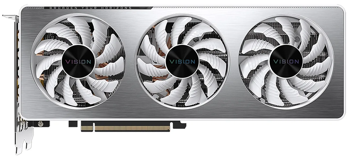 GIGABYTE GIGABYTE GV-N306TVISION OC-8G GeForce RTX 3060 Ti 8GB GDDR6 graphics card — product photo