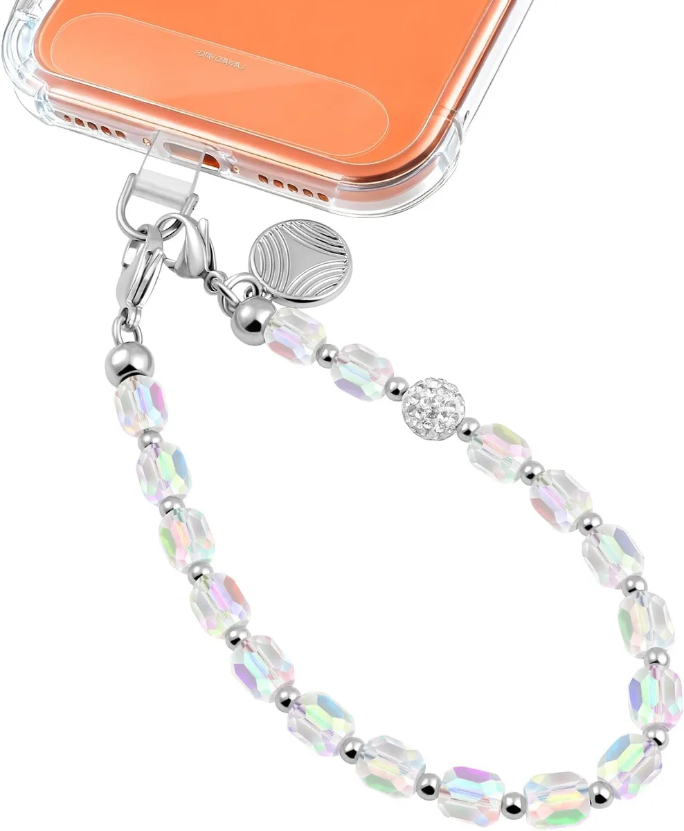 MCHOSE MCHOSE Phone Wrist Strap Detachable Charm Metal Lanyard Wristlet Keychain — product photo