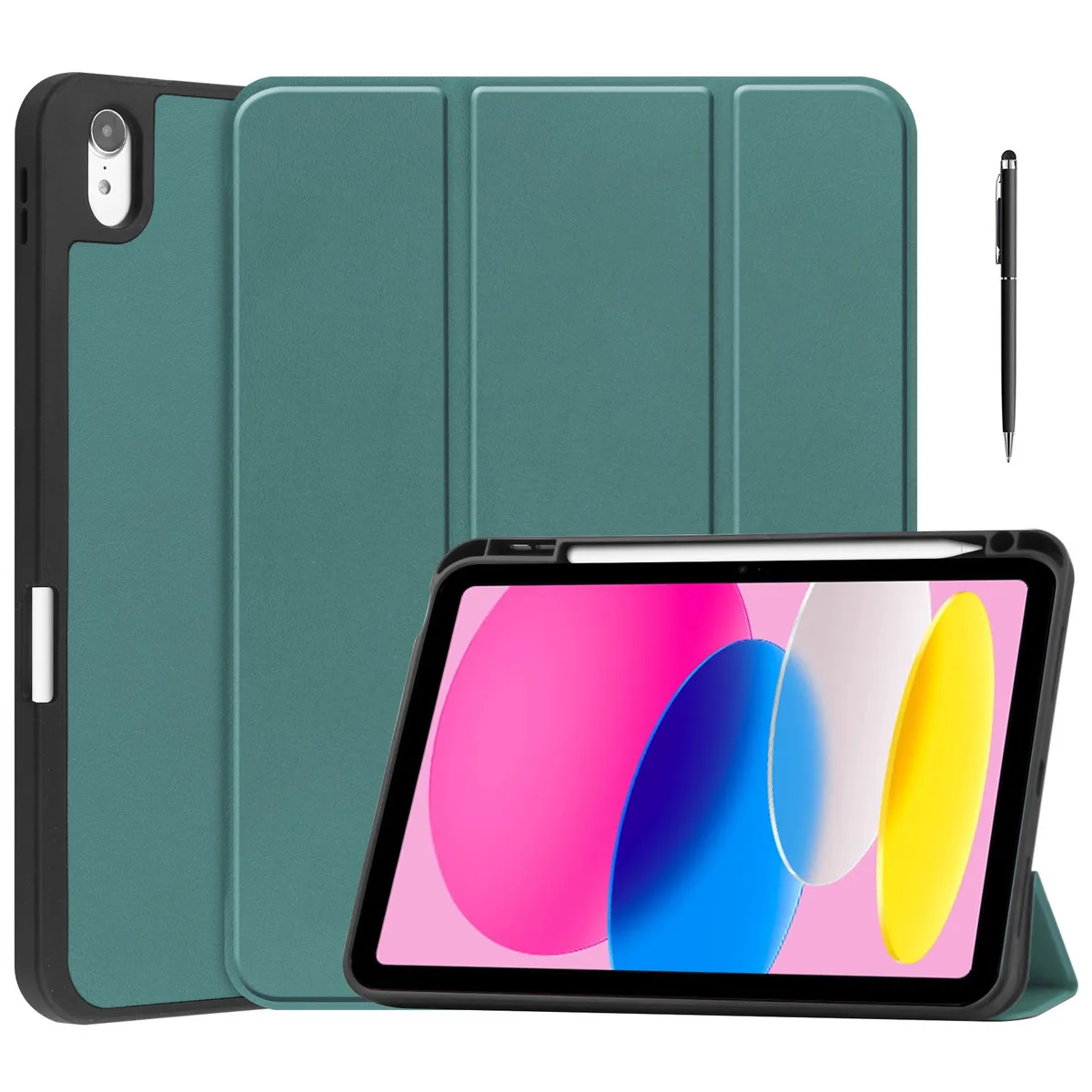 Werleo Werleo A3354 iPad Case 11 inch 2025 / 10.9 inch 2022 Dark Green — product photo