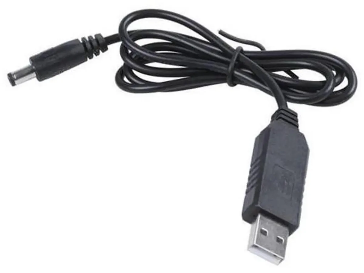 SMUGDESK SMUGDESK 1M USB to 12V DC Boost Cable 5.5x2.1mm — product photo