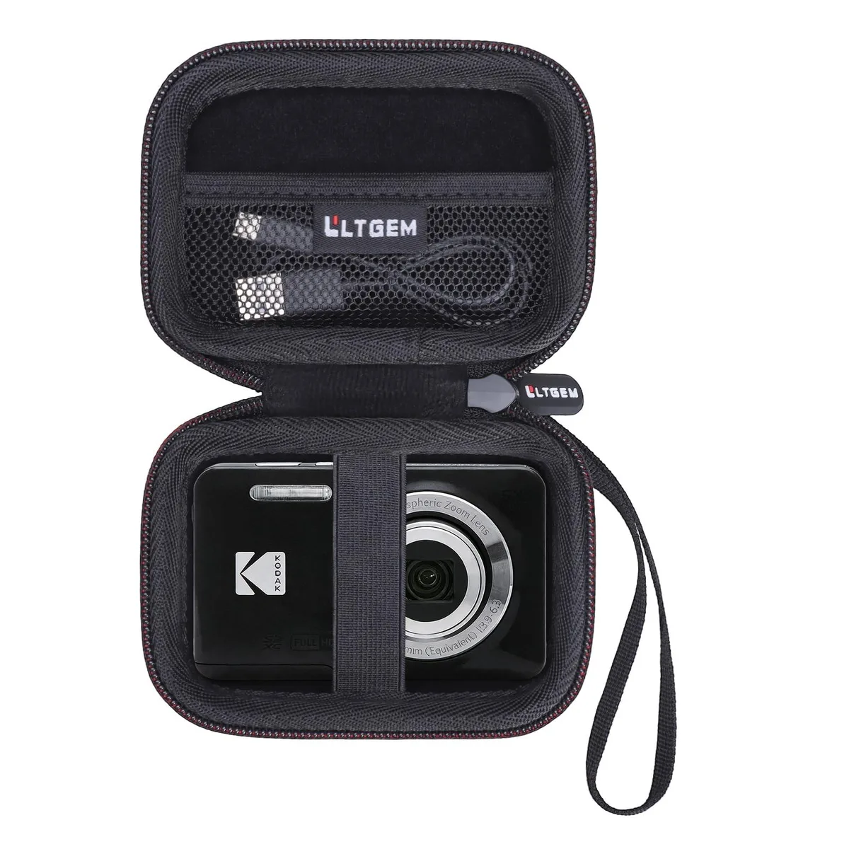 LTGEM Camera Case for Kodak PIXPRO FZ55, Black — product photo