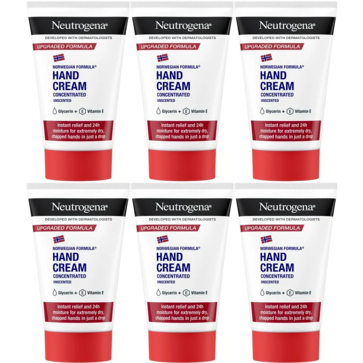 Neutrogena Corporation Neutrogena Corporation NEUT-HC-FORMUL-50.M-06 Hand Cream 50 ml 6-Pack — product photo