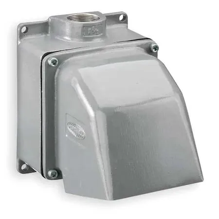 Hubbell Incorporated Hubbell Incorporated FW60/100 Pin &amp; Sleeve Receptacle 60/100 A video accessory — product photo
