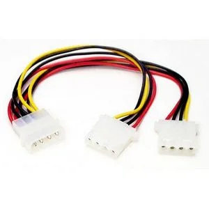 STARTECH STARTECH PYO2L LP4 to 2x LP4 internal power cable 9.1 in — product photo