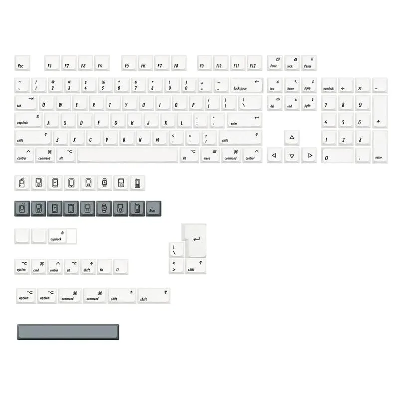 YINGHUA YINGHUA 142 Keycaps Thick PBT XDA Dye-Sub Phone Theme — product photo