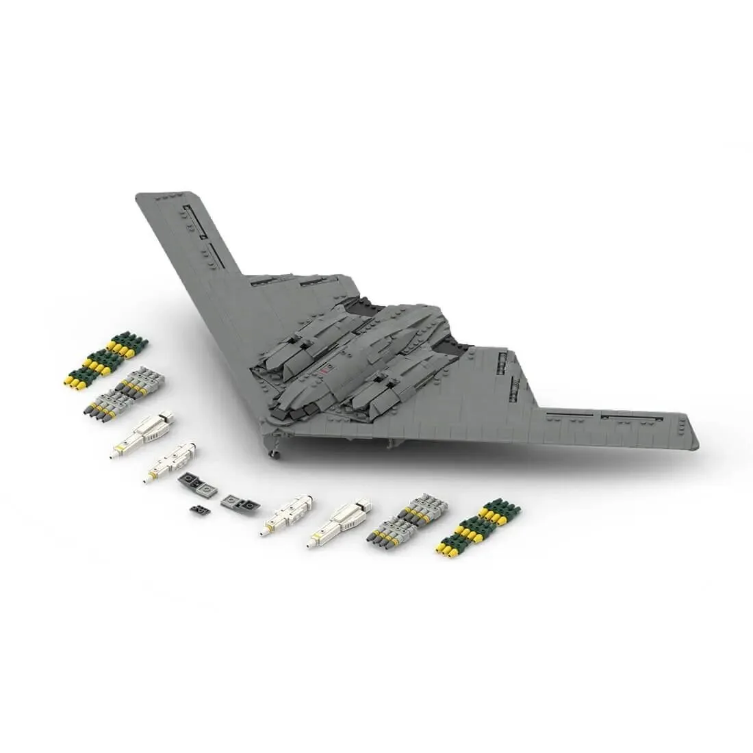 ZITIANYOUBUILD ZITIANYOUBUILD MOC-166363 B-2 Spirit Stealth Bomber 1913 Parts — product photo