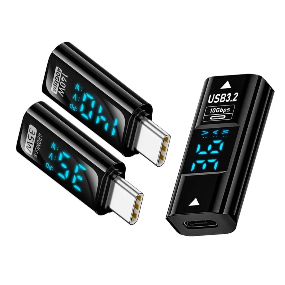Fervit Fervit 3-Pack USB-C Modular Adapters 10Gbps 36W PD LED Display — product photo