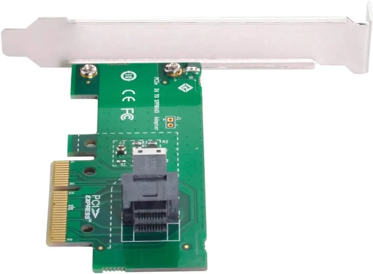 SMUGDESK SMUGDESK PCIe 4x to U.2 SFF-8639 NVMe SSD Adapter Kit — product photo