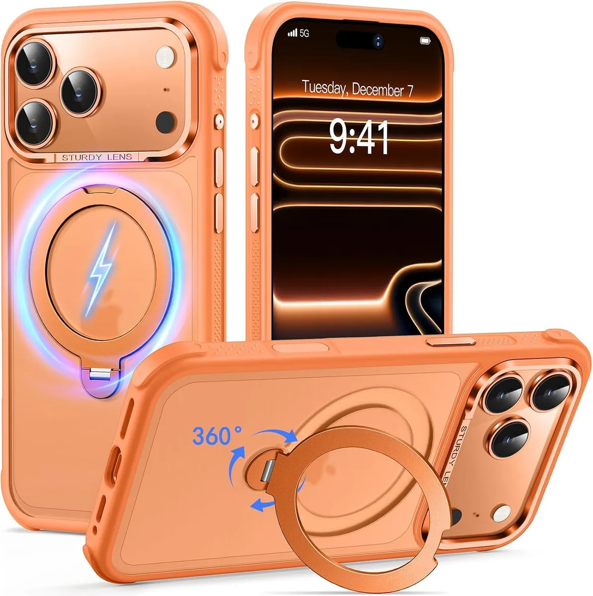 Transcend Transcend Magnetic iPhone 17 Pro Max Case 6.9 Cosmic Orange — product photo
