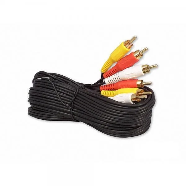 iMBAPrice iMBAPrice 3-RCA Composite Cable Gold Plated 12 Feet — product photo
