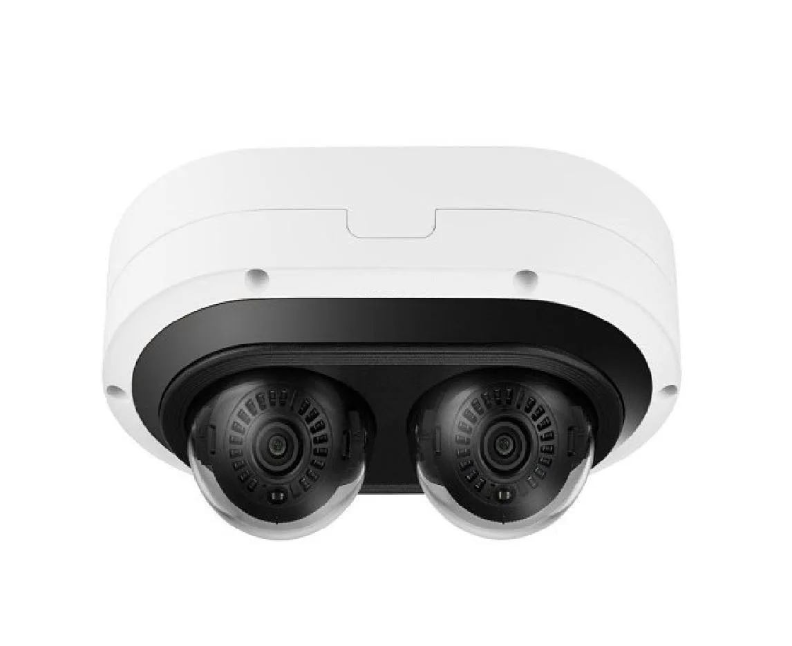 Hanwha Vision Hanwha Vision PNM-C7083RVD P-Series 2x2MP 3-6mm varifocal outdoor surveillance security system — product photo