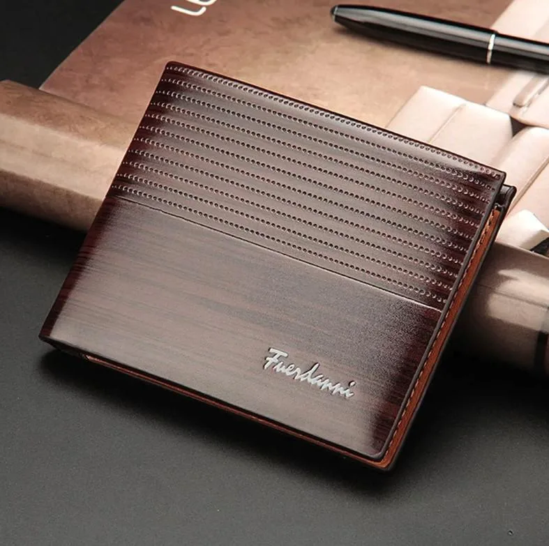 The Perfect Part The Perfect Part Bifold PU Leather Wallet Brown 12 x 9.5 x 1.5 cm — product photo