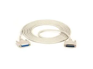 Black Box Corporation Black Box Corporation BC00708 DB25 serial extension cable 15 ft 25-pin male to female RS-232 — product photo