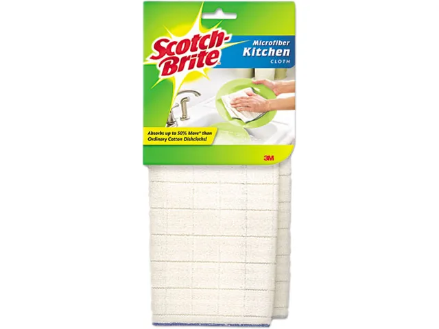 3M 3M 9032-2 Microfiber Cleaning Cloths White 12 Pack — product photo