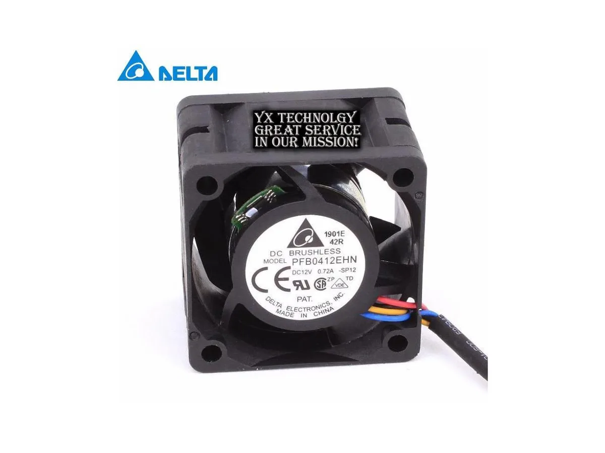 Fans Fans 4028 4CM PFB0412EHN 12V .72A case fan — product photo