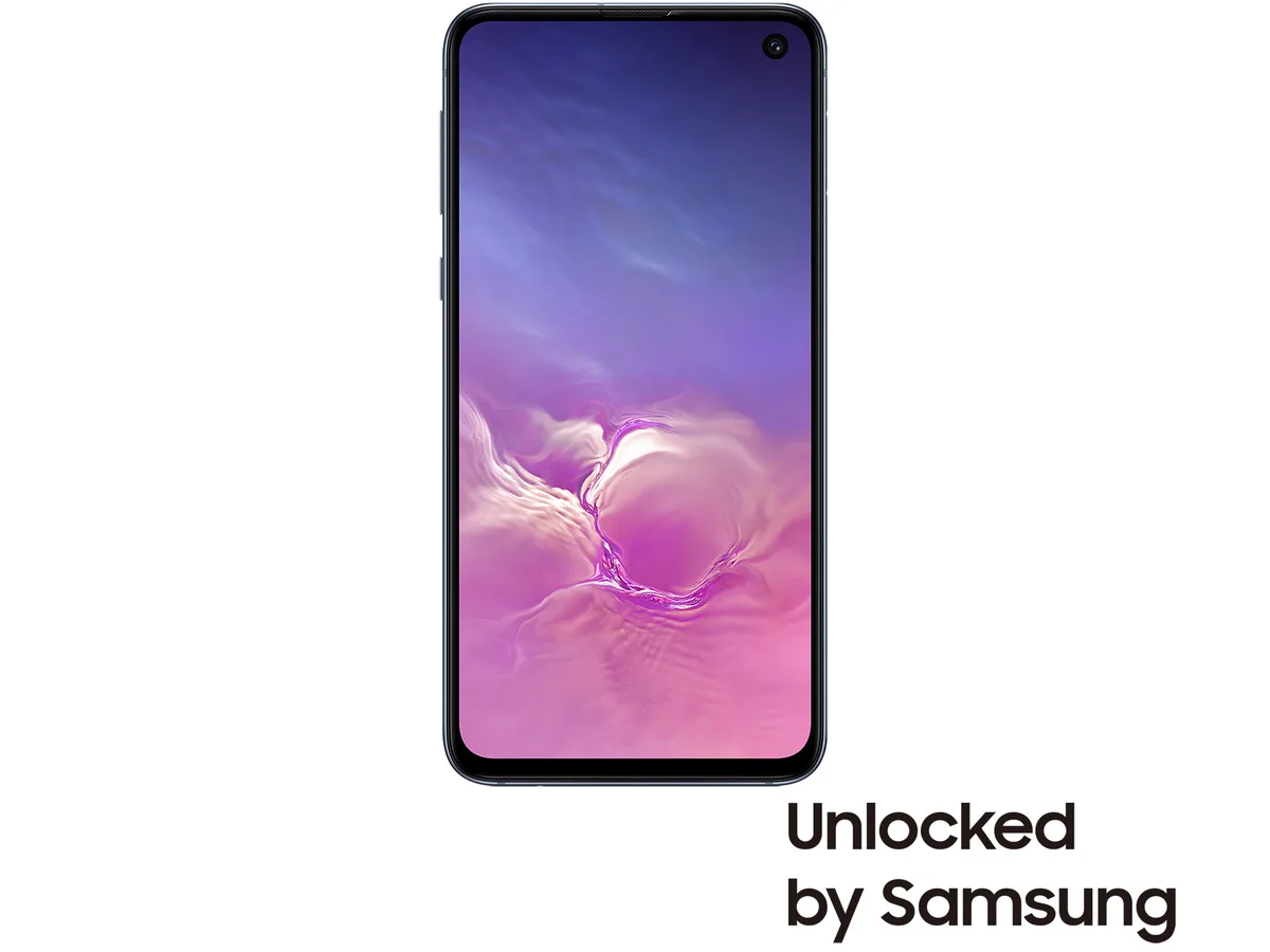 SAMSUNG SAMSUNG SM-G970U1ZKAX Galaxy S10e 128GB 6GB Prism Black cell phones - unlocked — product photo