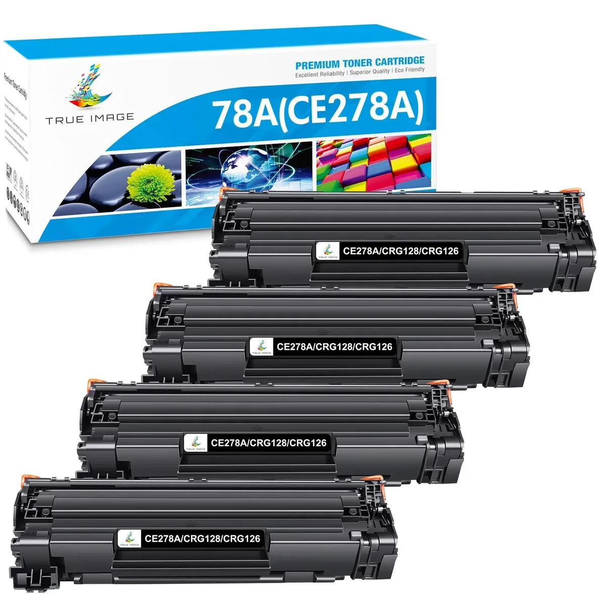 V4ink V4ink CE278A 78A Black Toner Cartridge 4 Pack — product photo