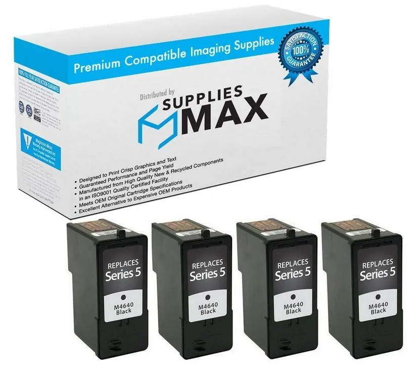 SuppliesMax SuppliesMax 4BK922N black inkjet cartridge 4 pack — product photo