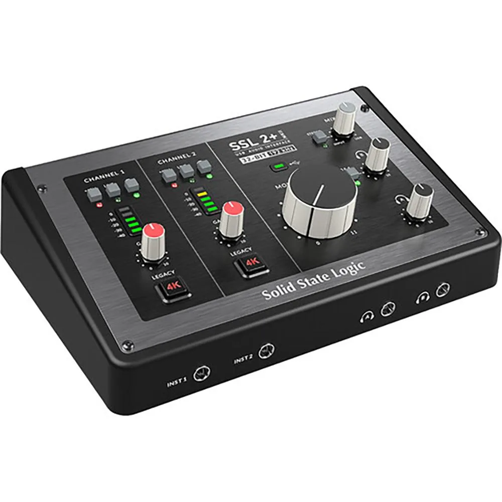 Solid State Logic Solid State Logic SSL 2+ MKII 2x4 USB audio mixer — product photo
