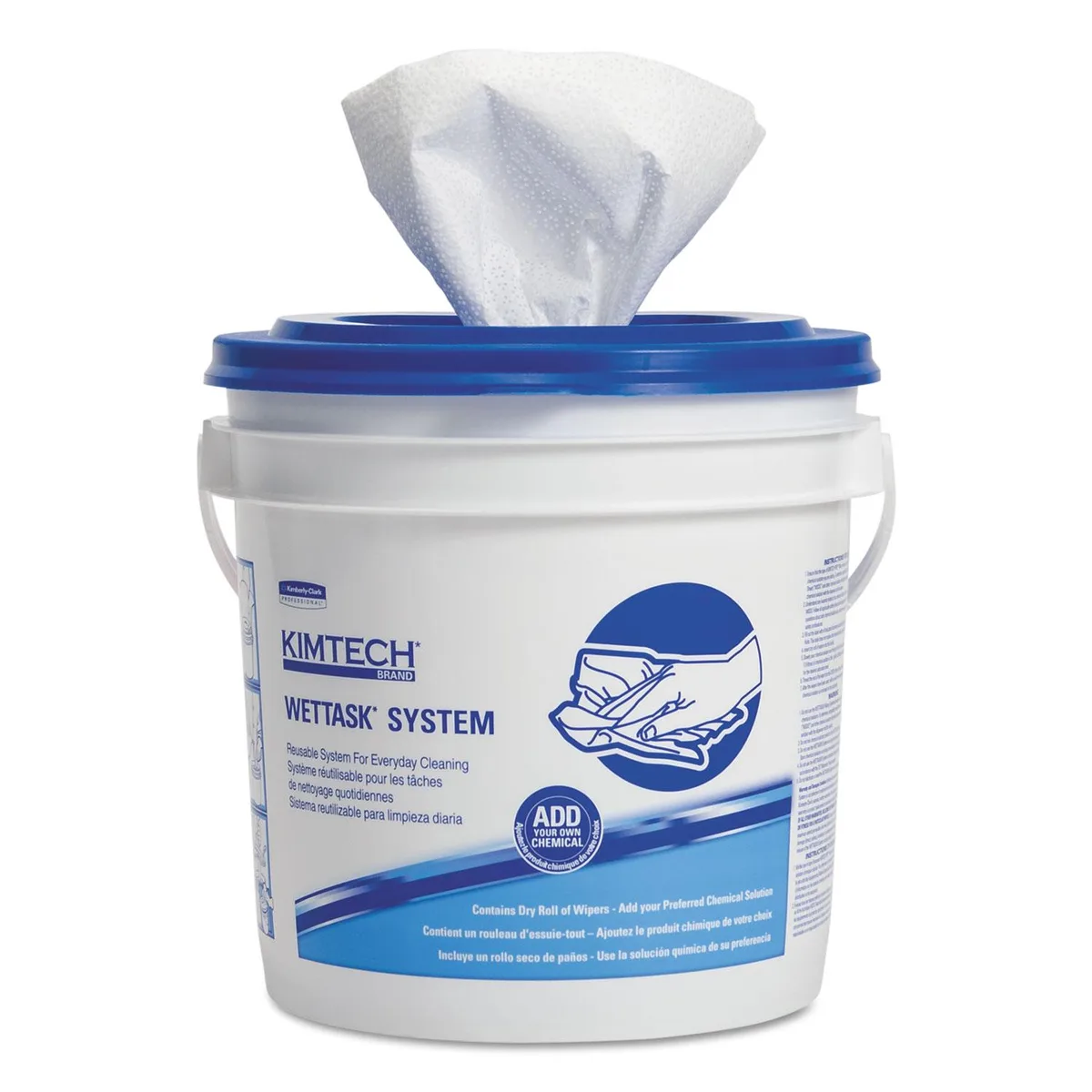 Rubbermaid Commercial Rubbermaid Commercial RCPE052 Replacement Mop Head 18 x 5 Rayon/Synthetic White Cleaning — product photo
